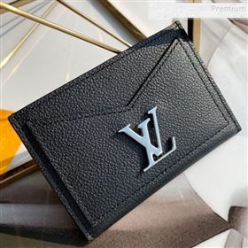 Louis Vuitton Lockme Card Holder M68556 Black 2019 (KD-9101770)