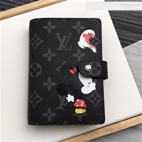 Louis Vuitton Monogram Canvas Print Small Ring Agenda Book Cover R20005 02 2019 (YILU-9103139)