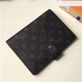 Louis Vuitton Monogram Canvas Medium Ring Agenda Book Cover R20105 05 2019 (YILU-9103142)