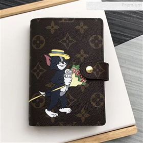 Louis Vuitton Monogram Canvas Print Small Ring Agenda Book Cover R20005 01 2019 (HY-9103138)