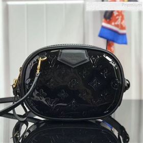 Louis Vuitton Monogram Patent Leather Belt Bag M90531 Black 2019 (HAIT-9102844)