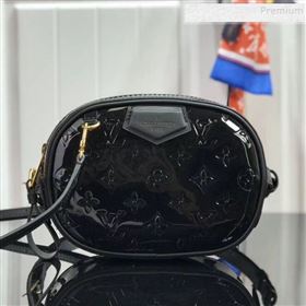 Louis Vuitton Monogram Patent Leather Belt Bag M90531 Black 2019 (HAIT-9102844)