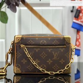 Louis Vuitton Mens Monogram Canvas Mini Soft Trunk Box Shoulder Bag M44480 2019 (HAIT-9102847)