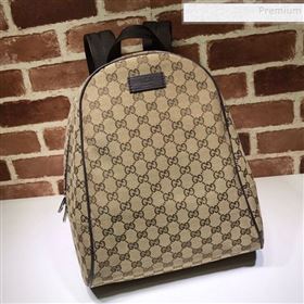 Gucci GG Canvas Backpack 449906 Coffee 2019 (DLH-9110519)
