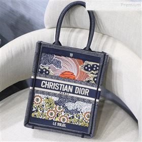Dior Sun Vertical Dior Book Tote Bag in Tarot Embroidered Canvas 2019 (XYD-9111234)