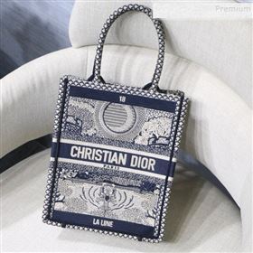 Dior Moon Vertical Dior Book Tote Bag in Tarot Embroidered Canvas 2019 (XYD-9111236)