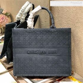 Dior Book Tote Large Bag in Geometry Embroidered Canvas Grey 2019 (XYD-9111247)