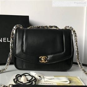Chanel Lambskin Medium Flap Bag AS1178 Black 2019 (KAIS-9111803)