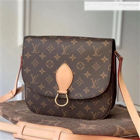 Louis Vuitton Vintage Monogram Canvas Large Saddle Shoulder Bag M41982 2019 (KD-9111811)