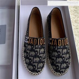 Dior JAdior Espadrilles in Blue Oblique Canvas 2019 (HANB-9112008)