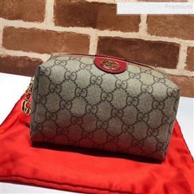 Gucci Ophidia GG Cosmetic Case 548393 Red 2019 (DLH-9112291)