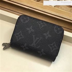 Louis Vuitton Monogram Eclipse Canvas Key Holder and Coin Purse M58106  (GAOS-9111941)