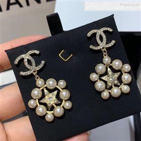 Chanel Star Pearl Short Earrings AB2335 2019 (YF-9112227)