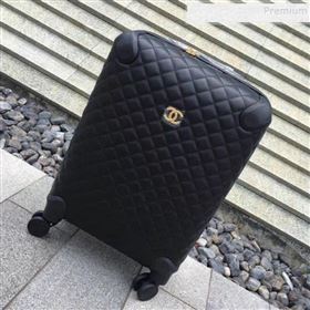 Chanel Quilted Calfskin Luggage 20 Inch with Gold Hardware 2019 (YS-9112716)