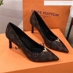 Louis Vuitton Heartbreaker Monogram Canvas V Metal Pump 2019 (KL-9112808)