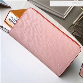 Louis Vuitton Zippy Epi Leather Wallet M67266 Pink 2019 (KIKI-9092928)