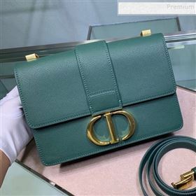 Dior 30 Montaigne CD Flap Bag in Palm-Grained Leather Green 2019 (XYD-9093013)