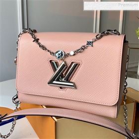 Louis Vuitton Epi Leather Flower Twist MM M55411 Pink 2019 (KD-9100757)