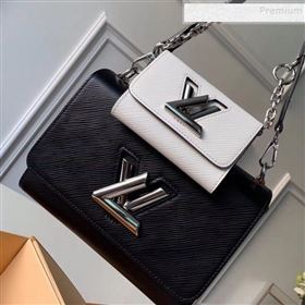Louis Vuitton Epi Leather Twist Bag Set M50282 Black/White 2019 (KIKI-9100758)