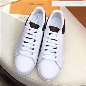 Louis Vuitton Luxembourg Monogram Canvas and Leather Sneakers 2019 (For Women and Men) (MD-9101115)