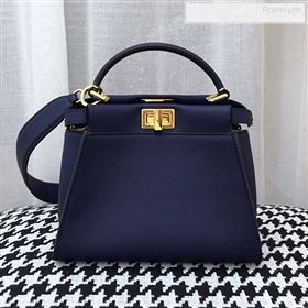 Fendi Iconic Mini Striped Lining Bag Navy Blue 2019 (AFEI-9122301)