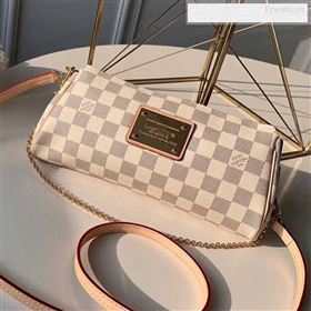 Louis Vuitton Eva Damier Azur Canvas Crossbody Bag M55214 (KI-9122438)