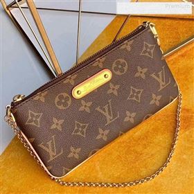 Louis Vuitton Pochette Milla Monogram Canvas Chain Shoulder Bag M60094 (KI-9122440)