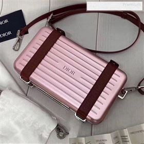 Dior x Rimowa Travel Clutch/Crossbody Bag Pink 2020 (BF-9122505)