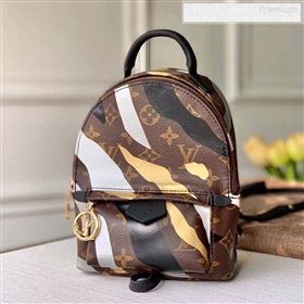 Louis Vuitton LV x LOL Palm Springs Mini Monogram Camouflage Backpack 2019 (KI-9122703)