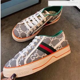 Gucci Disney GG Embroidered Sneakers Grey 2020 (EM-9123111)