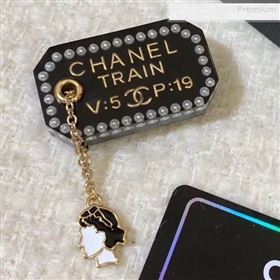 Chanel Tag Coco Head Brooch 2019 (YF-0010814)