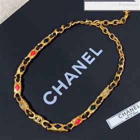 Chanel Stone Choker Necklace AB3017 2019 (YF-0011041)