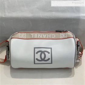 Chanel Vintage Small Roller Shoulder Bag AS6688 White 2019 (SMJD-0010217)