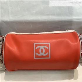 Chanel Vintage Large Roller Shoulder Bag AS6689 Orange 2019 (SMJD-0010220)