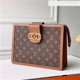 Louis Vuitton Dauphine Monogram Canvas Pouch M44178 Coffee 2019 (KI-0010223)