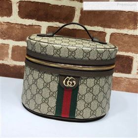 Gucci Ophidia GG Cosmetic Case 611001 Beige 2020 (DLH-0010418)