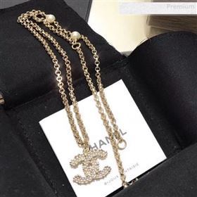 Chanel Pearl CC Pendant Neckalce 2019 (YF-0010621)