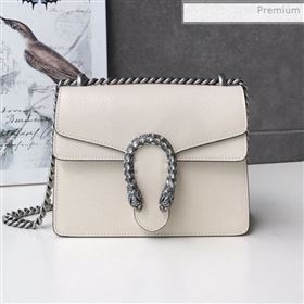 Gucci Dionysus Mini Pigskin-Like Leather Bag 421970 White (DLH-0021612)