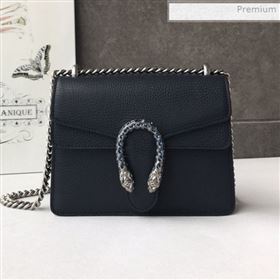 Gucci Dionysus Mini Leather Bag 421970 Dark Blue (DLH-0021608)