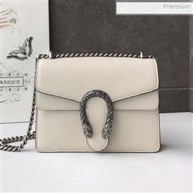 Gucci Dionysus Mini Leather Bag 421970 White 01 (DLH-0021611)