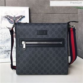 Gucci GG Black Messenger Shoulder Bag ‎474137 2019 (DLH-0011519)