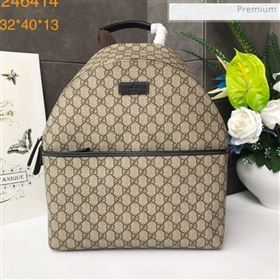 Gucci GG Backpack 246414 Beige 2019 (DLH-0011522)