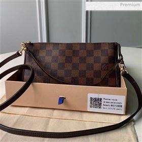 Louis Vuitton Pochette Accessoires Clutch Shoulder Bag N40712 Damier Ebene Canvas 2020 (KI-0020425)