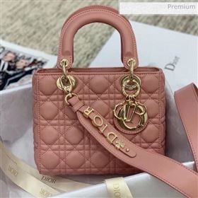 Dior MY ABCDior Medium Bag in Cannage Leather Pink 2019 (XXG-9121424)