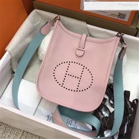 Hermes Evelyne Mini Bag in Original Togo Leather 17cm Pink (xY-9120266)