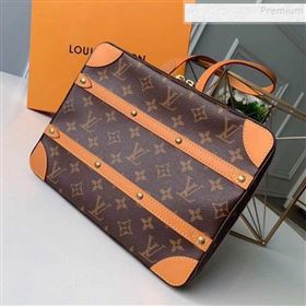 Louis Vuitton Soft Trunk Messenger PM Monogram Canvas Shoulder Bag M68494 2019 (KIKI-9120406)