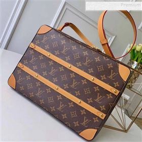 Louis Vuitton Soft Trunk Messenger MM Monogram Canvas Shoulder Bag M44754 2019 (KIKI-9120407)