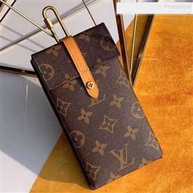 Louis Vuitton Box Phone Case Monogram Canvas Vertical Bag M68523 2019 (KIKI-9120410)