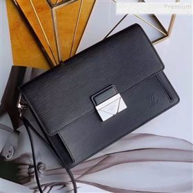 Louis Vuitton Mens Thames Epi Leather Clutch M42742 2019 (KIKI-9121006)