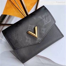 Louis Vuitton Very Compact Wallet M67496 Black 2019 (KIKI-9121003)